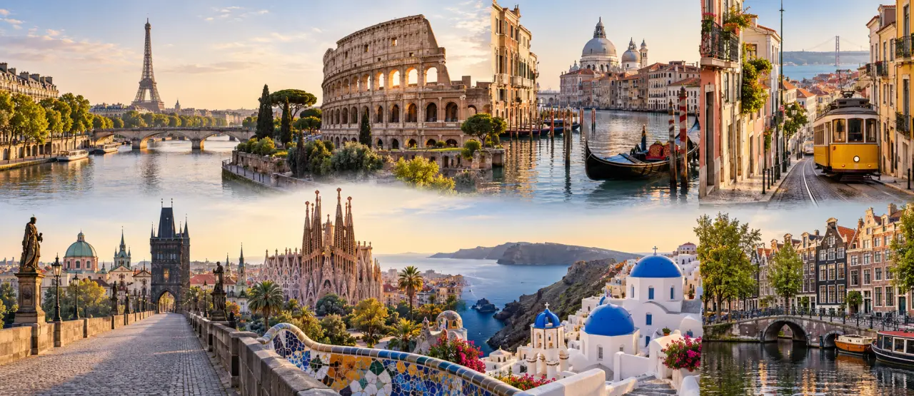 La plus belle ville d’Europe dépend de votre voyage : 8 destinations à comparer